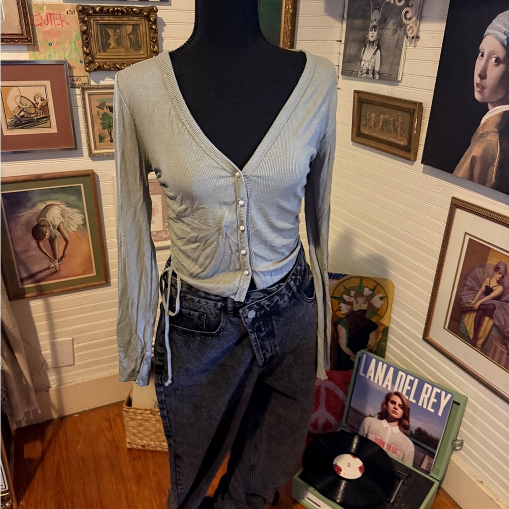 Women's Forever21 Button-Up Cardigan Top